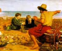 Millais, Sir John Everett - the childhood of walter raleigh